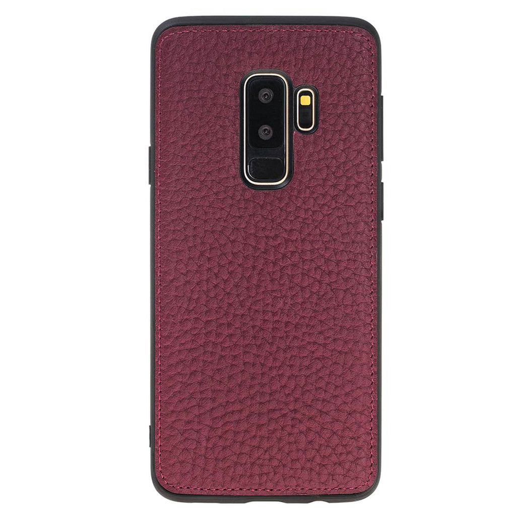 Samsung Galaxy S9+ Burgundy Leather 2-in-1 Wallet Case with Card Holder - Hardiston - 6