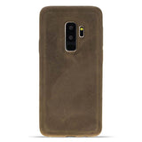 Samsung Galaxy S9+ Camel Leather Snap-On Case - Hardiston - 1