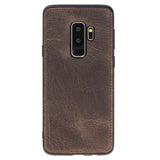 Samsung Galaxy S9+ Mocha Leather 2-in-1 Wallet Case with Card Holder - Hardiston - 6