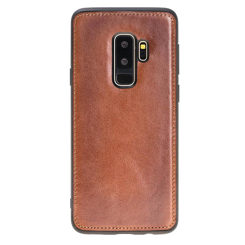 Samsung Galaxy S9+ Russet Leather 2-in-1 Wallet Case with Card Holder - Hardiston - 6