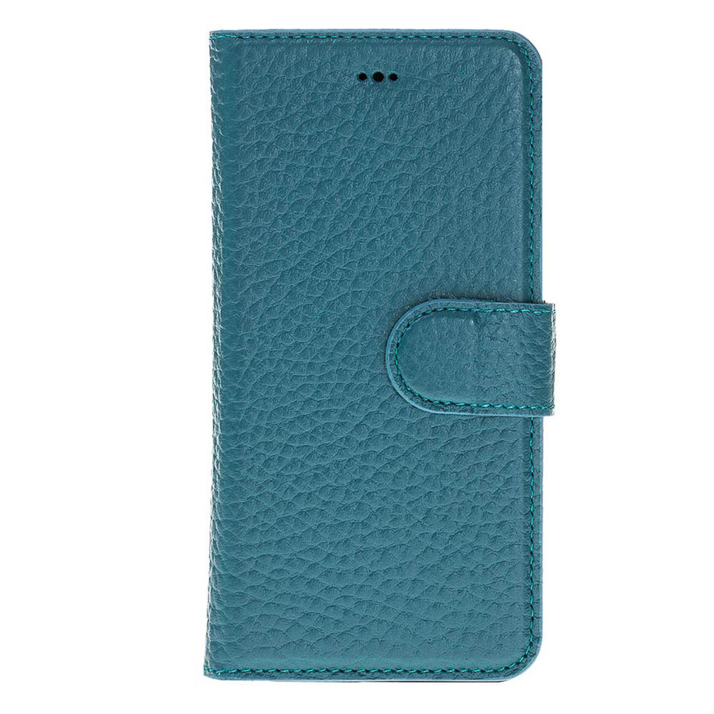 Samsung Galaxy S9+ Turquoise Leather 2-in-1 Wallet Case with Card Holder - Hardiston - 4