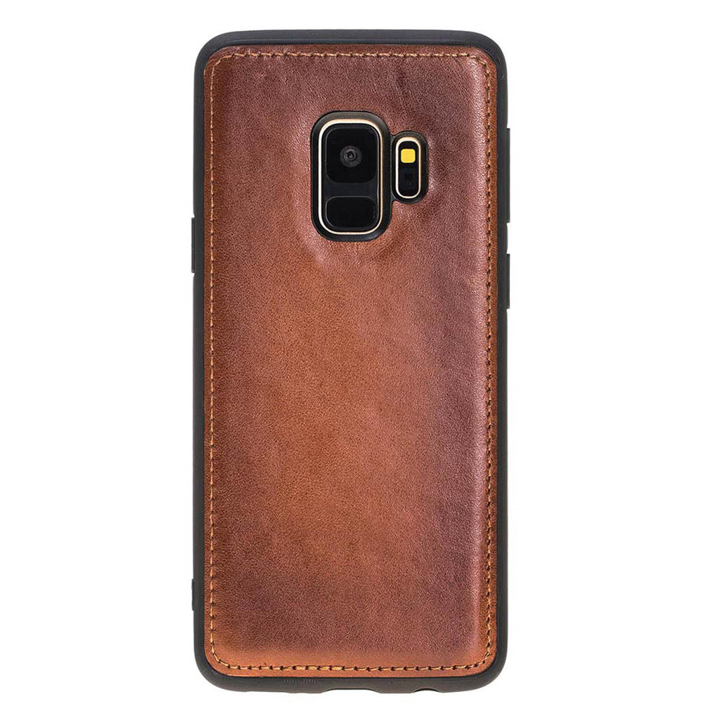 Samsung Galaxy S9 Russet Leather 2-in-1 Wallet Case with Card Holder - Hardiston - 6