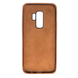 Samsung Galaxy S9+ Amber Leather Snap-On Case with Card Holder - Hardiston - 3