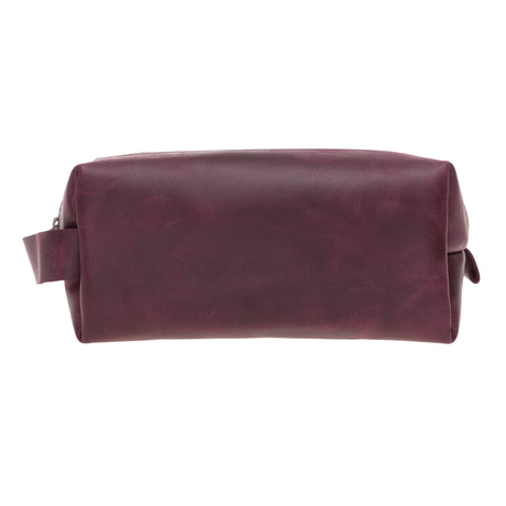 Leather Make-up & Accessories Bag