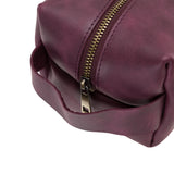 Leather Make-up & Accessories Bag