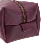 Leather Make-up & Accessories Bag