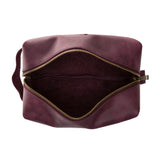 Leather Make-up & Accessories Bag