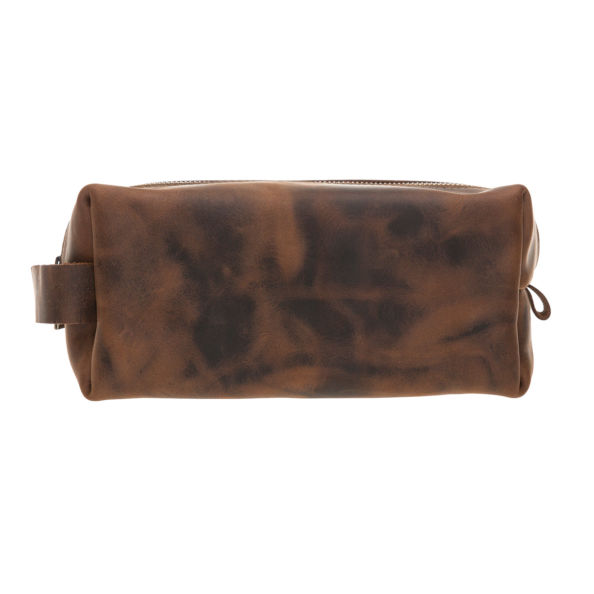 Leather Make-up & Accessories Bag