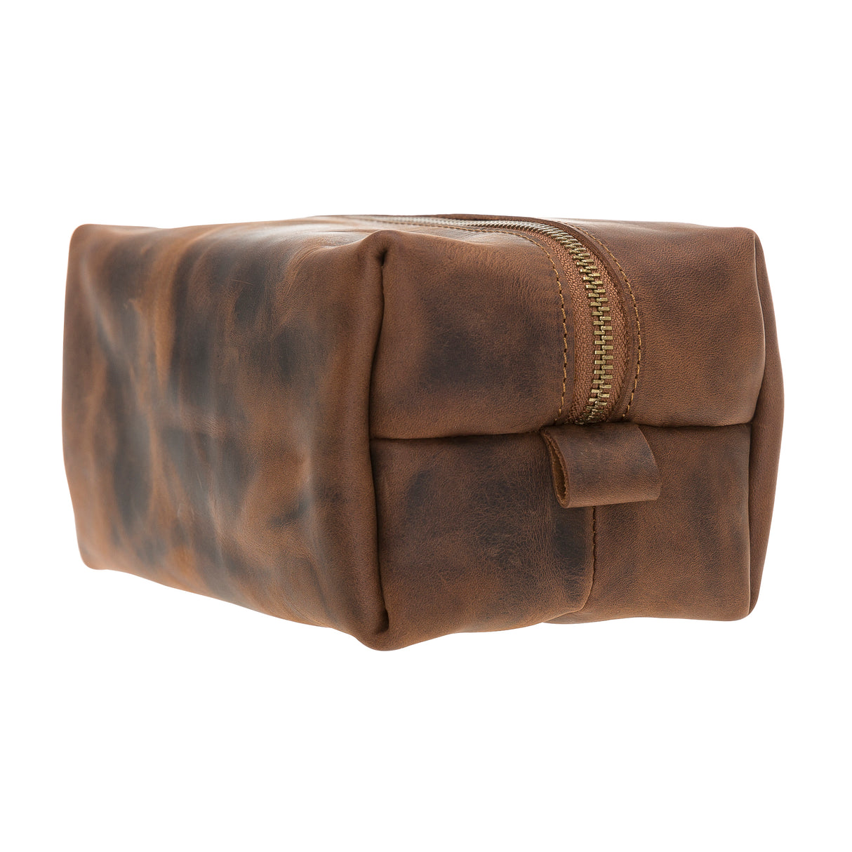 Leather Make-up & Accessories Bag