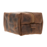 Leather Make-up & Accessories Bag