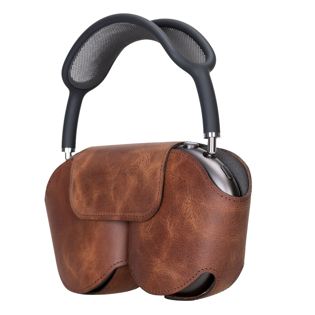 Airpods Max Black Leather Case by Hardiston - premium AirPods Cases