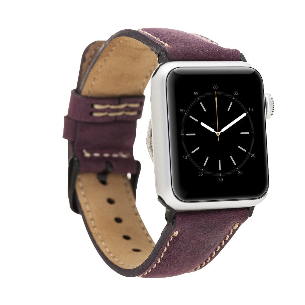 Classic Leather Band for Apple Watch by Hardiston - premium Watch Bands - Apple