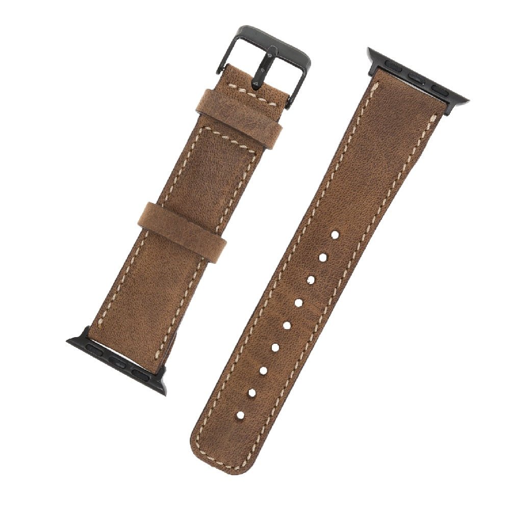 Classic Leather Band for Apple Watch by Hardiston - premium Watch Bands - Apple