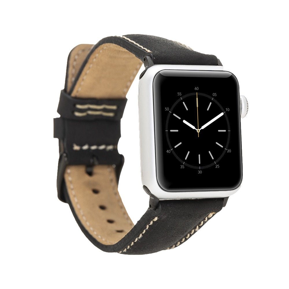 Classic Leather Band for Apple Watch by Hardiston - premium Watch Bands - Apple