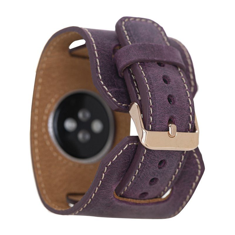 Cuff Leather Band for Apple Watch by Hardiston - premium Watch Bands - Apple