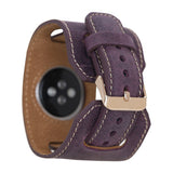 Cuff Leather Band for Apple Watch by Hardiston - premium Watch Bands - Apple