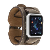 Cuff Leather Band for Apple Watch by Hardiston - premium Watch Bands - Apple