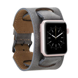 Cuff Leather Band for Apple Watch by Hardiston - premium Watch Bands - Apple