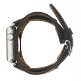 Cuff Leather Band for Apple Watch by Hardiston - premium Watch Bands - Apple