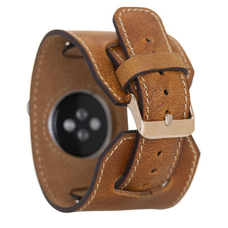 Cuff Leather Band for Apple Watch by Hardiston - premium Watch Bands - Apple