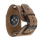 Cuff Leather Band for Apple Watch by Hardiston - premium Watch Bands - Apple