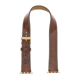 Double Tour Leather Band for Apple Watch by Hardiston - premium Watch Bands - Apple