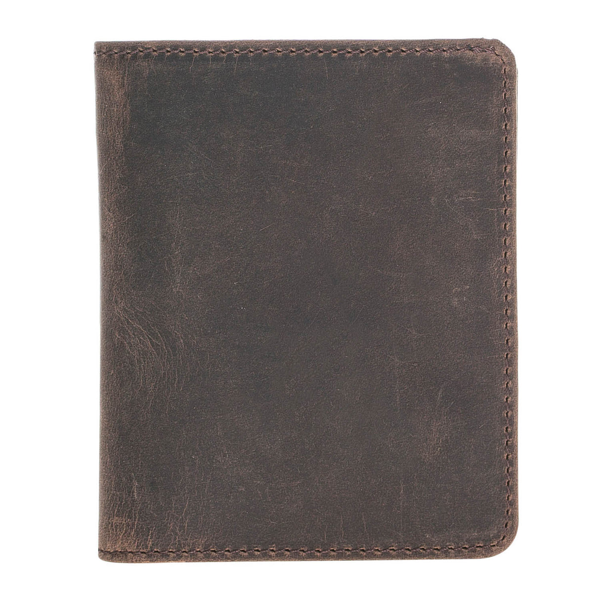 Leather Wallet with Coin Pouch