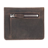 Leather Wallet with Coin Pouch