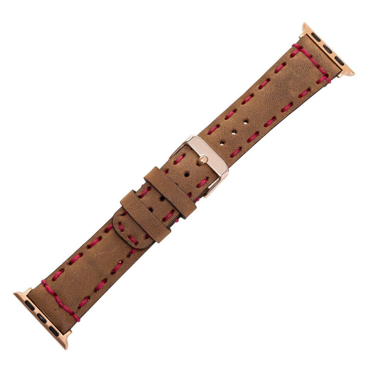 Full Stitch Leather Band for Apple Watch by Hardiston - premium Watch Bands - Apple