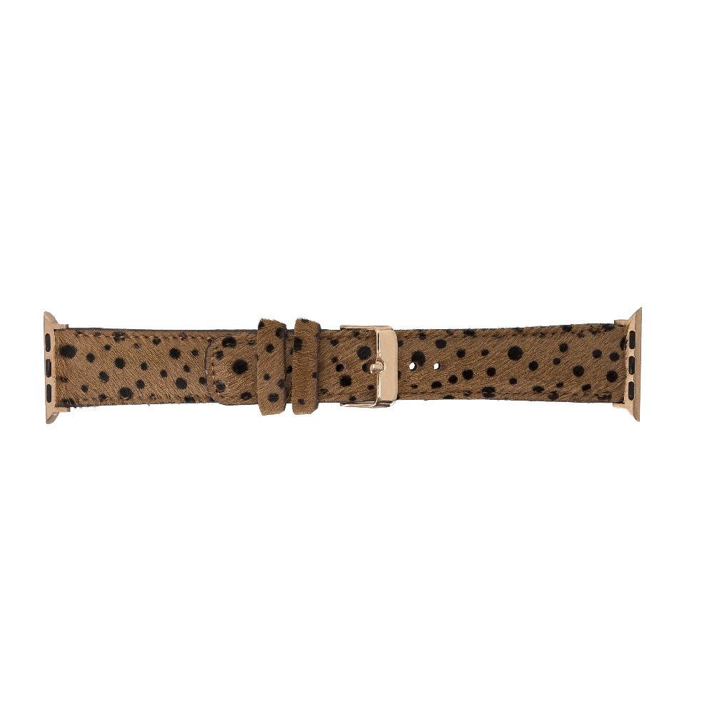 Furry Leather Band for Apple Watch by Hardiston - premium Watch Bands - Apple
