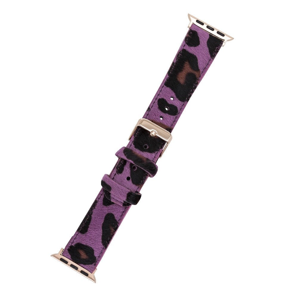 Furry Leather Band for Apple Watch by Hardiston - premium Watch Bands - Apple