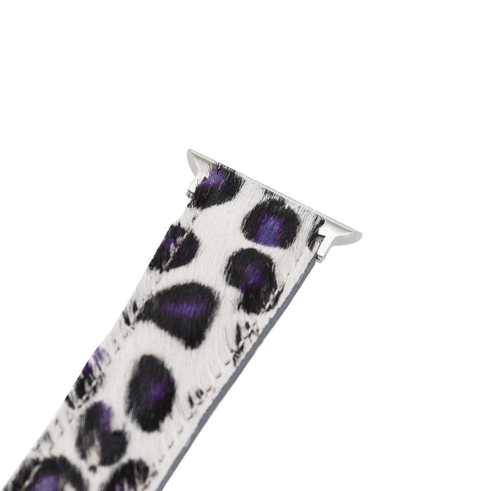 Furry Leather Band for Apple Watch by Hardiston - premium Watch Bands - Apple