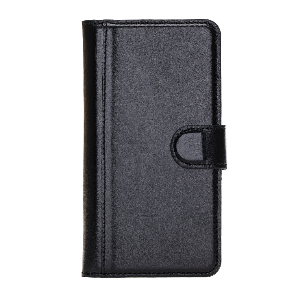 iPhone 11 Black Leather Detachable Dual 2-in-1 Wallet Case with Card Holder - Hardiston - 5