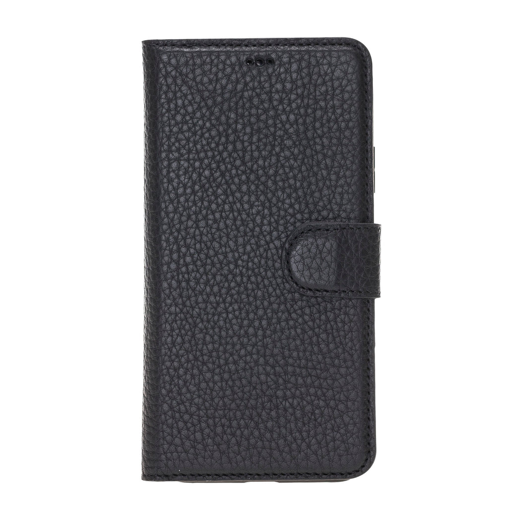 iPhone 11 Black Leather Detachable 2-in-1 Wallet Case with Card Holder - Hardiston - 3
