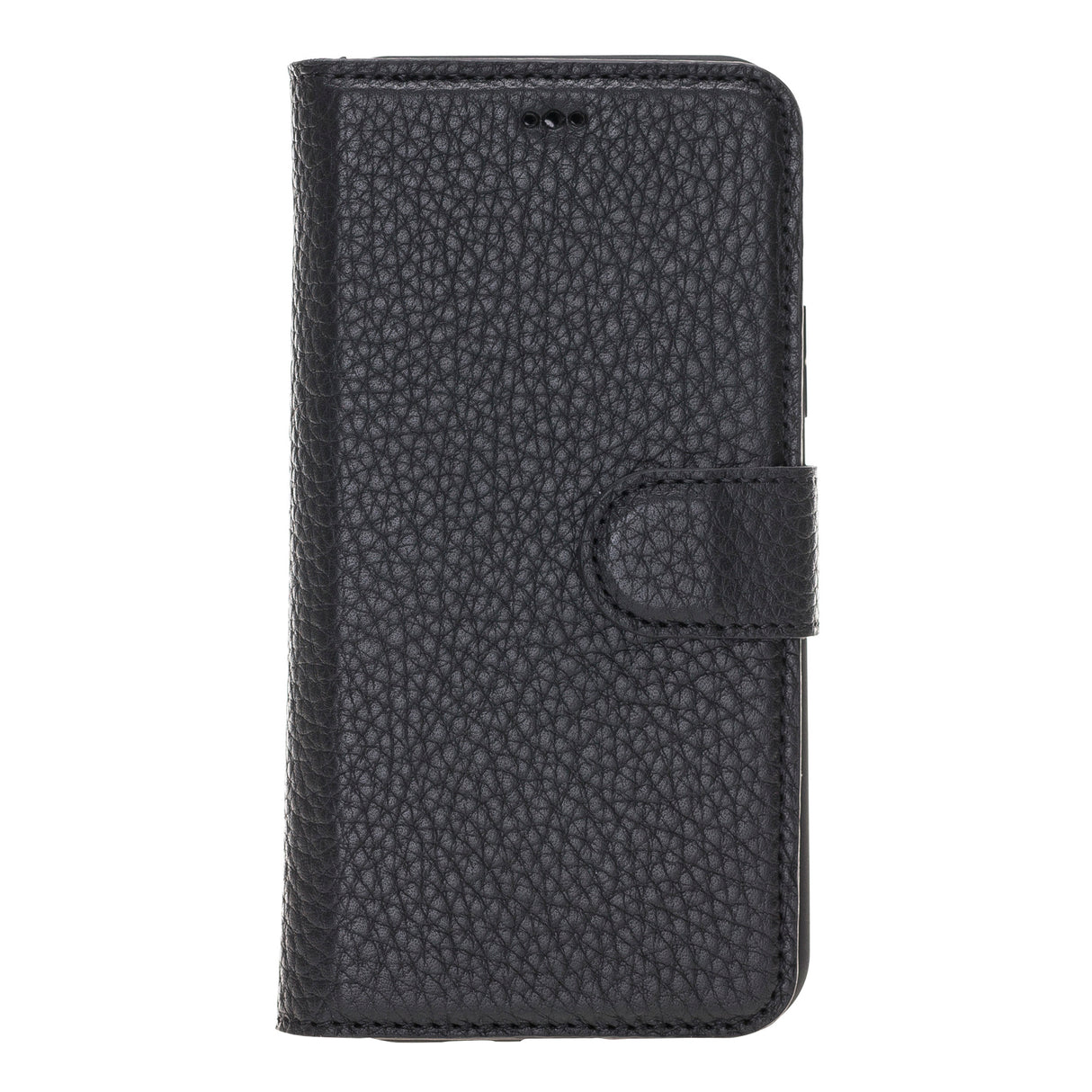 iPhone 11 Pro Black Leather Detachable 2-in-1 Wallet Case with Card Holder - Hardiston - 3