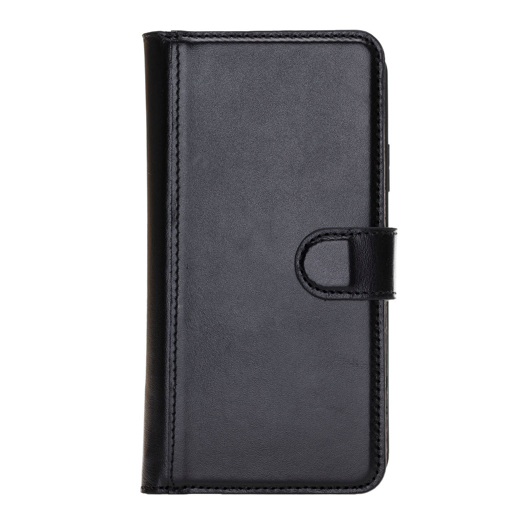 iPhone 11 Pro Max Black Leather Detachable Dual 2-in-1 Wallet Case with Card Holder - Hardiston - 5