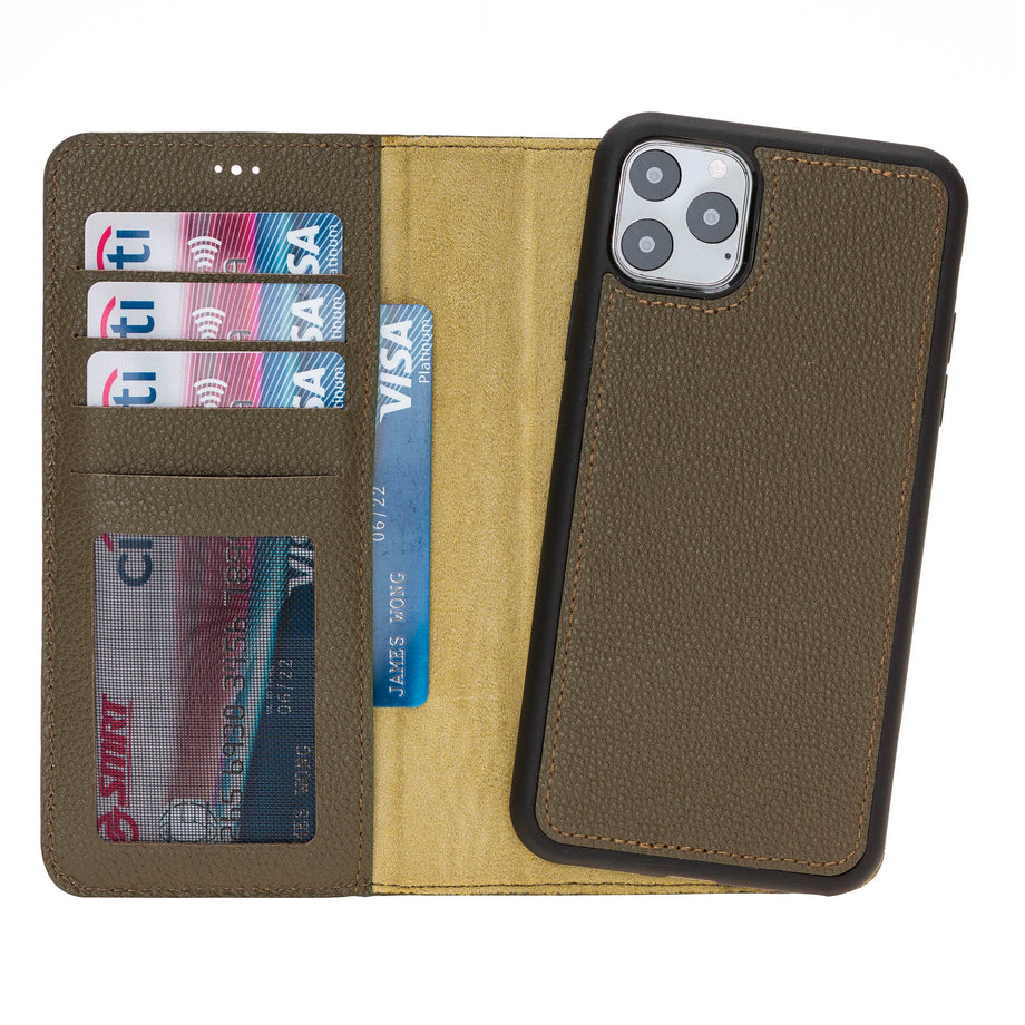 IPhone 11 Pro Leather Wallet Case / iPhone 11 Wallet Case / 