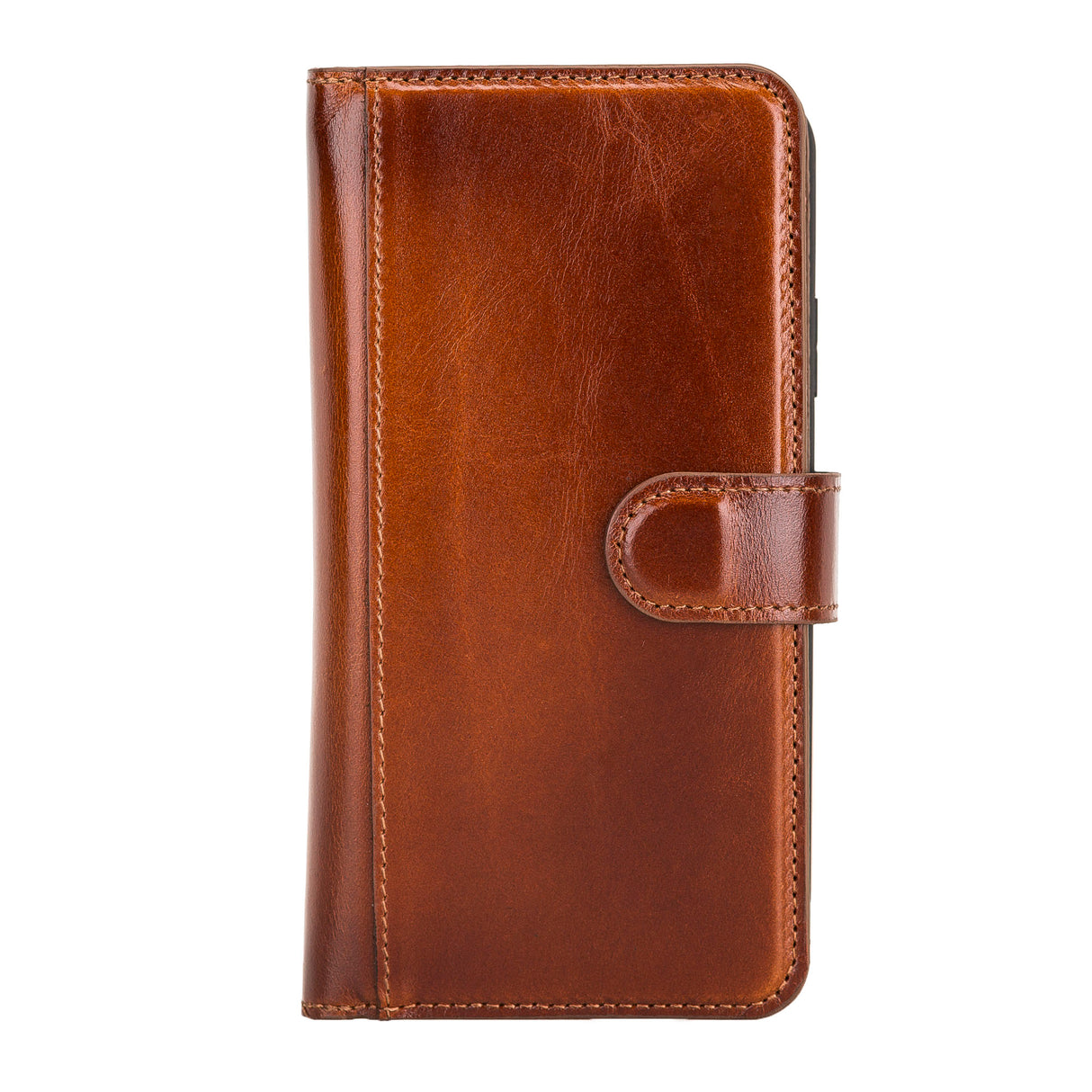 iPhone 11 Pro Max Russet Leather Detachable Dual 2-in-1 Wallet Case with Card Holder - Hardiston - 5