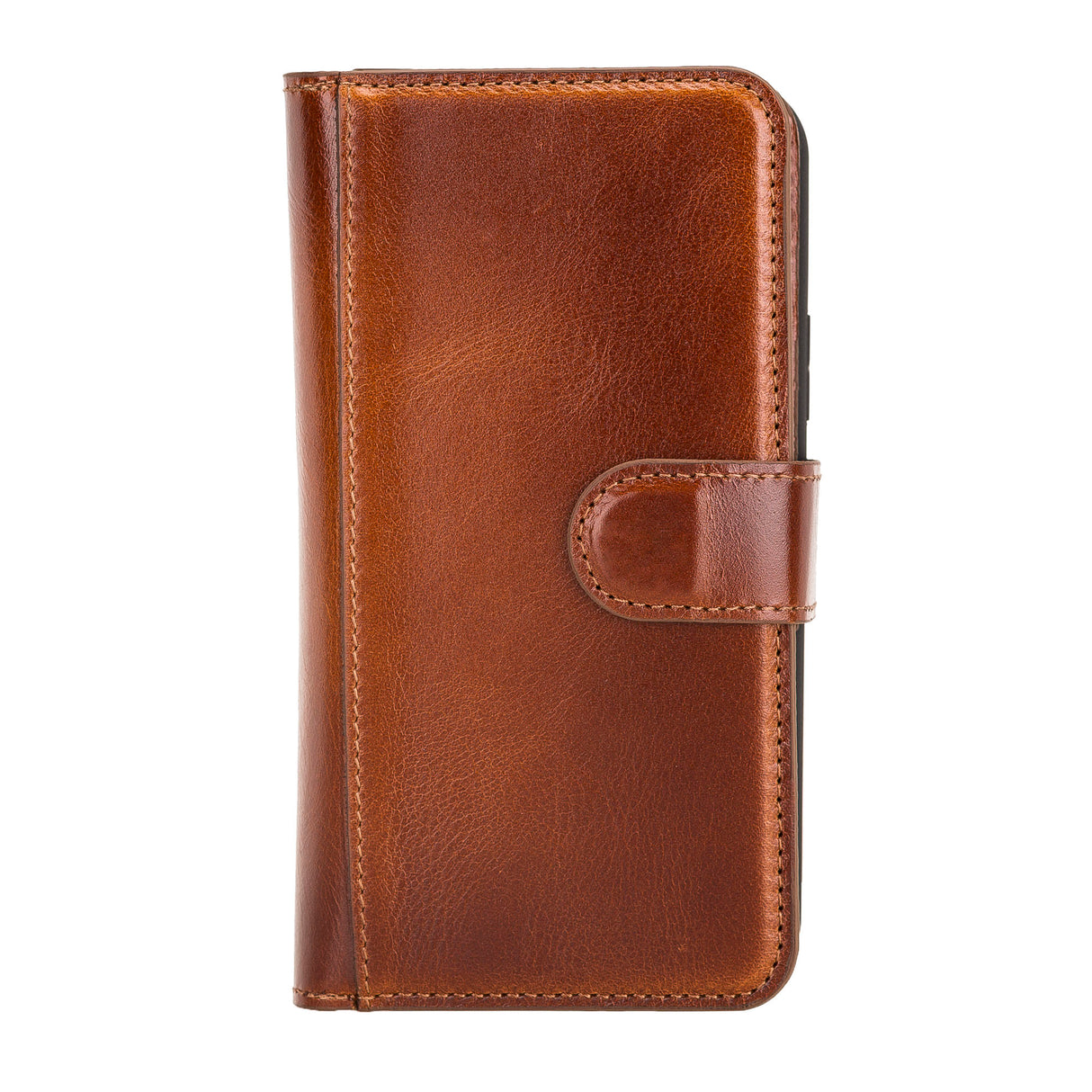 iPhone 11 Pro Russet Leather Detachable Dual 2-in-1 Wallet Case with Card Holder - Hardiston - 3