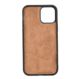 iPhone 12 Brown Leather Detachable 2-in-1 Wallet Case with Card Holder and MagSafe - Hardiston - 6