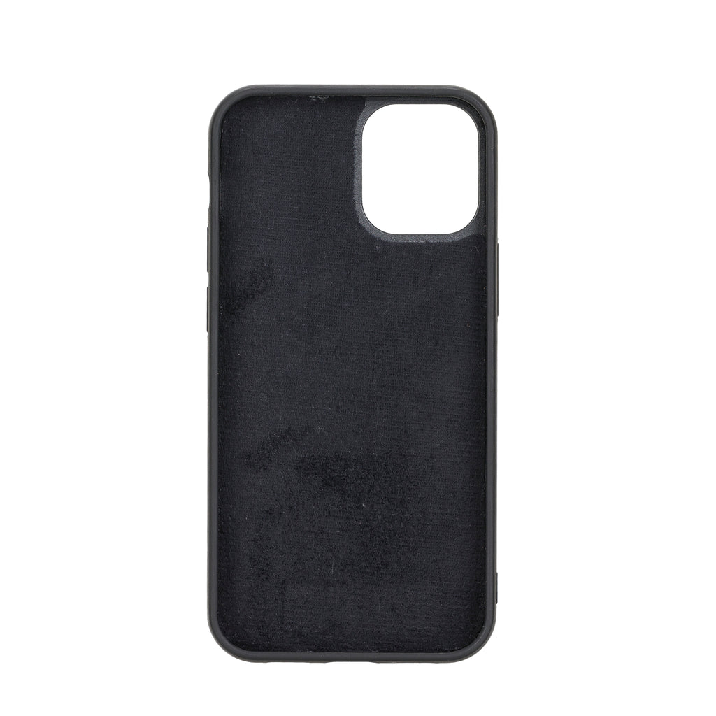 iPhone 12 Mini Black Leather Detachable 2-in-1 Wallet Case with Card Holder and MagSafe - Hardiston - 6