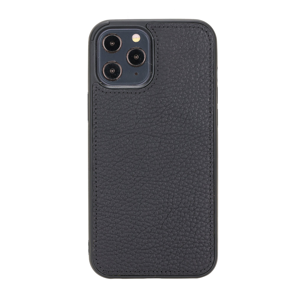 iPhone 12 Pro Max Black Leather Detachable 2-in-1 Wallet Case with Card Holder and MagSafe - Hardiston - 5