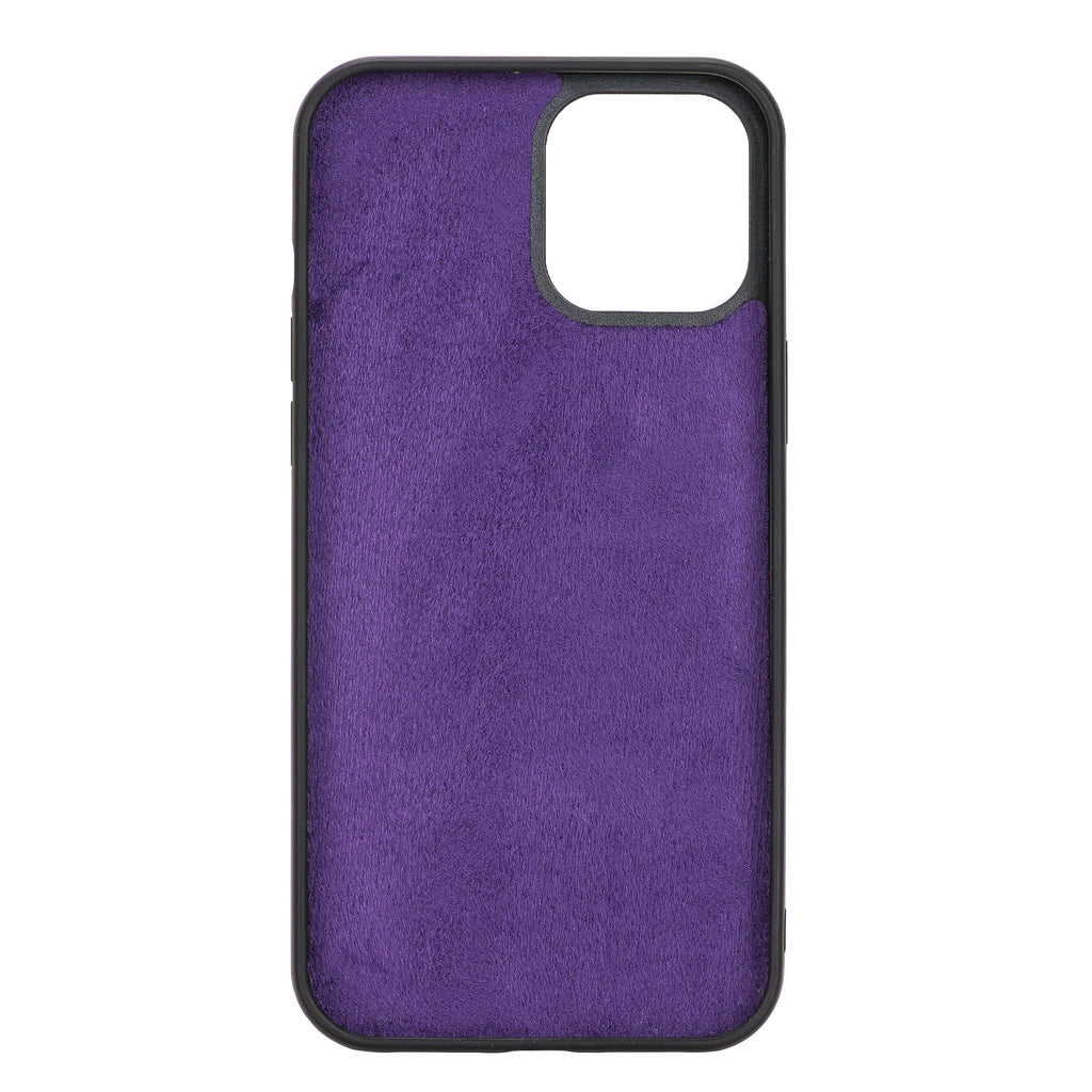 iPhone 12 Pro Max Purple Leather Detachable 2-in-1 Wallet Case with Card Holder and MagSafe - Hardiston - 6