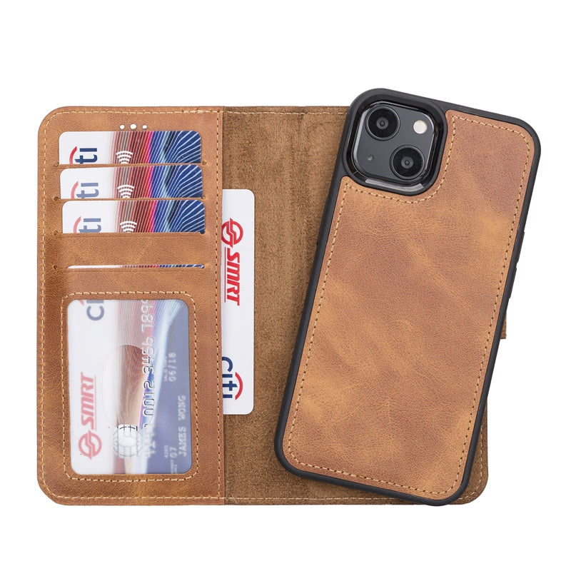 iPhone 13 Leather Wallet Case