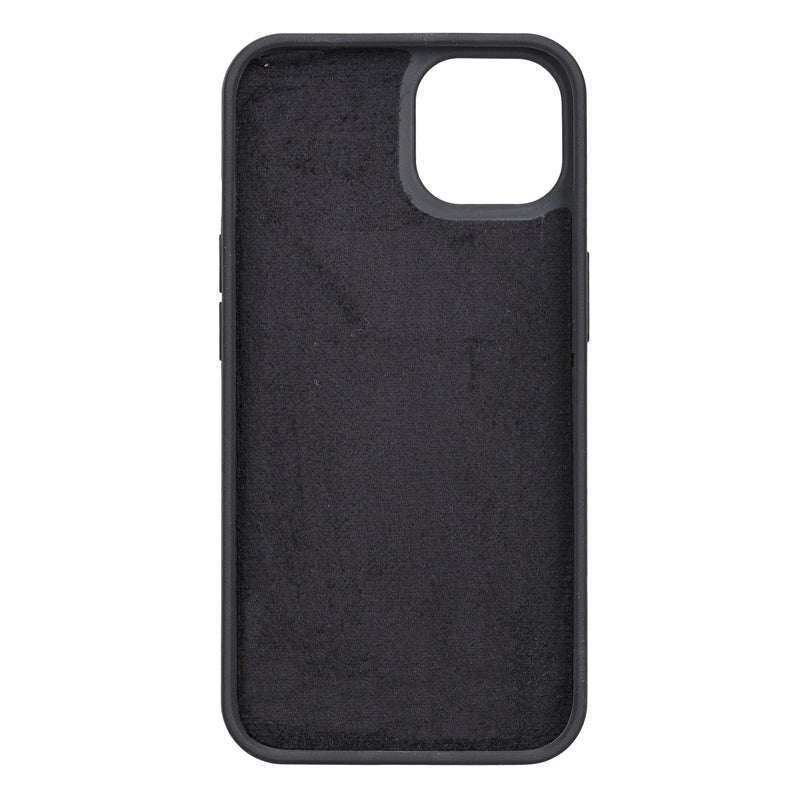 iPhone 13 Black Leather Detachable 2-in-1 Wallet Case with Card Holder and MagSafe - Hardiston - 6