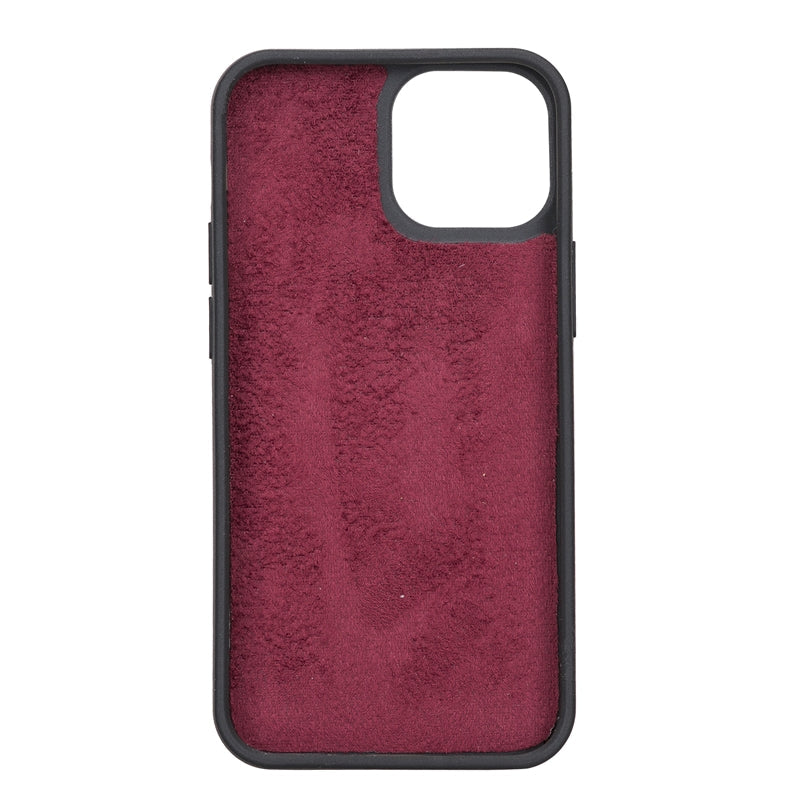 iPhone 13 Mini Purple Leather Detachable Dual 2-in-1 Wallet Case with Card Holder and MagSafe - Hardiston - 8