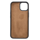 iPhone 13 Mocha Leather Detachable Dual 2-in-1 Wallet Case with Card Holder and MagSafe - Hardiston - 8