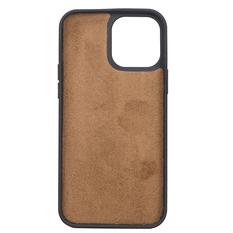 iPhone 13 Pro Max Brown Leather Detachable Dual 2-in-1 Wallet Case with Card Holder and MagSafe - Hardiston - 8