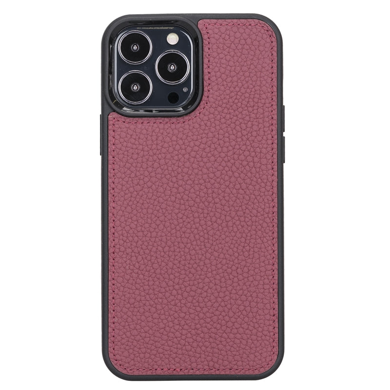 iPhone 13 Pro Max Burgundy Leather Detachable 2-in-1 Wallet Case with Card Holder and MagSafe - Hardiston - 5