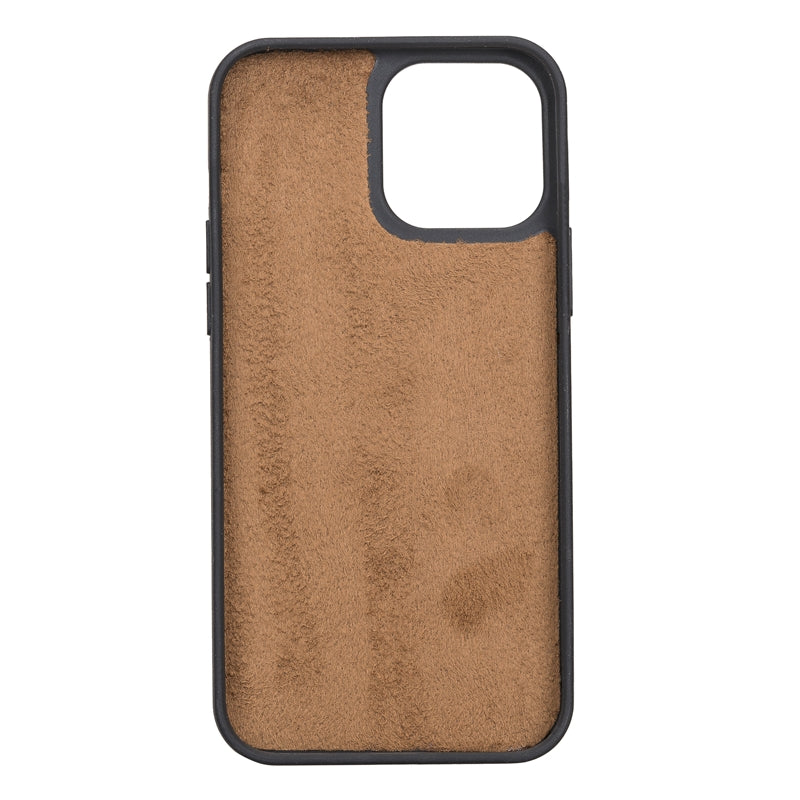 iPhone 13 Pro Max Russet Leather Snap-On Case with MagSafe - Hardiston - 3